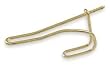 Battalion 1XNF4 Coat and Garment Wire Hook, Brass