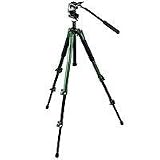 Manfrotto 190XV View Series Lightweight Green Aluminum Tripod with Manfrotto 700RC2 Mini Video Head