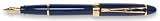 02121 AURORA B12/B-EF IPSILON DELUXE BLUE FOUNTAIN PEN 14KT GOLD NIB Extra Fine Nib