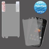 MYBAT SAMM830LCDSCPRTW LCD Screen Protector for Samsung Galaxy Rush M830 - Retail Packaging - Twin Pack