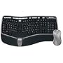 Microsoft Ergonomic Value USB OEM Tastatur USB 108 Tasten MS WXP D + Comfort Optical Mouse 3000 Schwarz