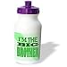 Janna Salak Designs Baby - Im the Big Brother Green - Water Bottles