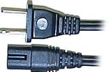 2-slot XBOX UNIVERSAL AC POWER CORD CABLE for PLAYSTATION 2 / Notebook / Labtop