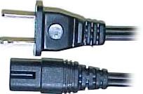 2-slot XBOX UNIVERSAL AC POWER CORD CABLE for PLAYSTATION 2 / Notebook / Labtop