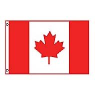 2'X3' Canada Flag Nyl-Glo With Box