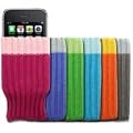 IPOD TOUCH 4 / TOUCH 4G / TOUCH 4TH GENERATION PACK 6 VIBRANT COLOR KNIT SOCKS PACK CASE