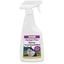 NaturVet Herbal Flea Spray For Dogs and Cats