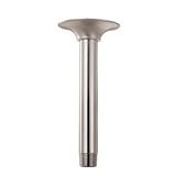 Danze D481306BN 10-Inch Ceiling Mount Shower Arm with Flange, Brushed Nickel
