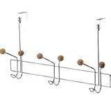 Door Hanger, Chrome 3 Hook