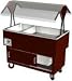 Hot Bar w/Storage - 3 Holes w/Kick Plate