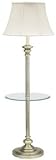 Providence Glass Tray Antique Brass Floor Lamp
