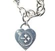 Pittsburgh Steelers Heart Tag Bracelet NFL Football Fan Shop Sports Team Merchandise