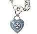 Pittsburgh Steelers Heart Tag Bracelet NFL Football Fan Shop Sports Team Merchandise
