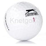 420 MINT SLAZENGER RAW DISTANCE USED GOLF BALLS + FREE TEES by