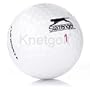 60 MINT SLAZENGER RAW DISTANCE USED GOLF BALLS + FREE TEES