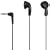 Sony Mdr-E10Lp/Blk Headphones - Fashion Earbuds (Black)