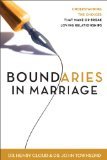 Boundaries in Marriage (HARDCOVER)