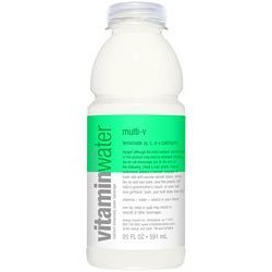 Vitamin Water, Multi-V Lemonade, 20 Oz. / 24 PK