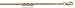 18K Rose Gold Wheat Chain, 1.7mm wide