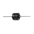 D338, 4.4" Diameter, Fan Coil Air-Conditioning and Heating Unit Motors, Shaded Pole, Open Ventilation, Air-Over, HP 1/6-1/10-1/12-1/15, Volts 115, Amps 5.4-3.2-2.5-2.1, RPM 1550, Rot. D.S., "A" Dim 4 and 1/8, Shaft Dim. 7 and 1/4 X 1/2 X 7 and 1/4