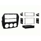 2009-2010 Mazda Mx 5 Miata Din And Double Din Stereo Installation Kit Black 