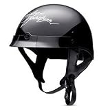 Harley-Davidson® Women's Sassy Half Helmet. Mets DOT requirements. Gloss Black. 98374-10VW
