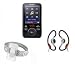 Electronics : SONY NWZ-E436F 4 GB MP3 Player Sports Pack with Armband/Case + Earphones