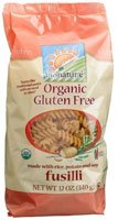 Bionaturae Organic Gluten Free Pasta Fusilli -- 12 oz