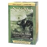 Simply Mint Moroccan Mint - Herbal Teasan, 1 box/18 bag., (Numi)