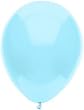 100 Party Balloons - 11" Round Latex, Sky Blue