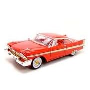 1958 PLYMOUTH FURY RED 1:18 DIECAST MODEL by Motormax