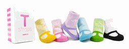 Trumpette Baby Socks - T Straps Maryjanes
(0-12 months)