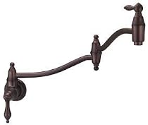 Danze D205540RB Fairmont Wall Mount Single-Handle Pot Filler, Oil Rubbed Bronze