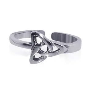 Celtic knot Toering Sterling Silver Pretty Toe Ring