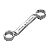 SK Hand Tool 87785S 6-Point Short Deep Box End Wrench, 15 x 16mm, Full Polished Finish [並行輸入品]