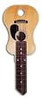 Acoustic Guitar Schlage SC1 House Key