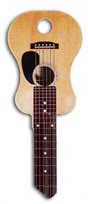 Acoustic Guitar Schlage SC1 House Key