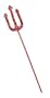 Sequined (Red) Pitchfork Adult (One Size)