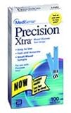 Precision Xtra Blood Glucose Test Strips 100 Ea