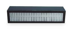 Industrial Grade 2EWY9 HEPA/Carbon Filter, 5 1/4x1 3/8x1 1/4 In