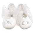 Robeez Baby Dior Silk Diamonte White Pram Shoes Size 18