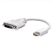 Ex-Pro Premium Apple Mini DVI to DVI-D female Splitter (Convert your Mini DVI signal to DVI-D) [Mini DVI to DVI-D]