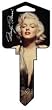 Marilyn Monroe Smiling Kwikset KW11 House Key