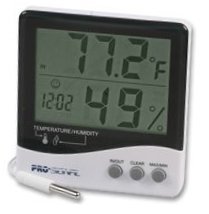 PRO SIGNAL - PSG03554 - THERMO HYGROMETER WITH CLOCK with Safety Guide