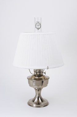 Aladdin Brushed Stainless Heritage Cloth Shade