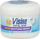 Visine Total Eye Soothing Wipes, 30 count (Pack of 3)