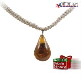 Review   / Blue Grass Mushroom - Hemp Necklace