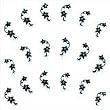 Joby Nail Sticker Jewels on Black Design - JW-02