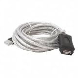 Sabrent USB-EXC2 USB 2.0 Hi-Speed 16-foot ACTIVE Extension Cable Type A Male to Type A Female