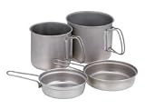 Snow Peak 2-Person Trek Combo Titanium Cookware Set